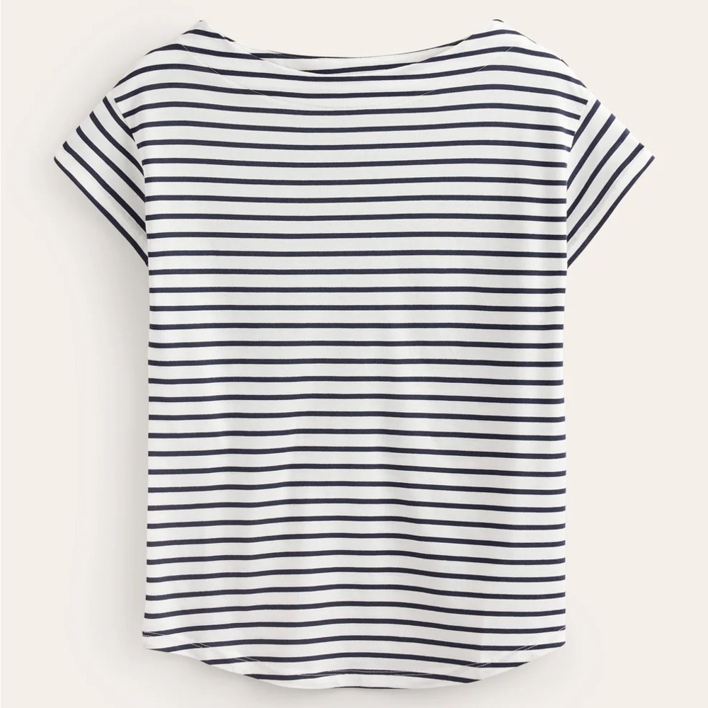 Boden Supersoft Boat Neck T-Shirt